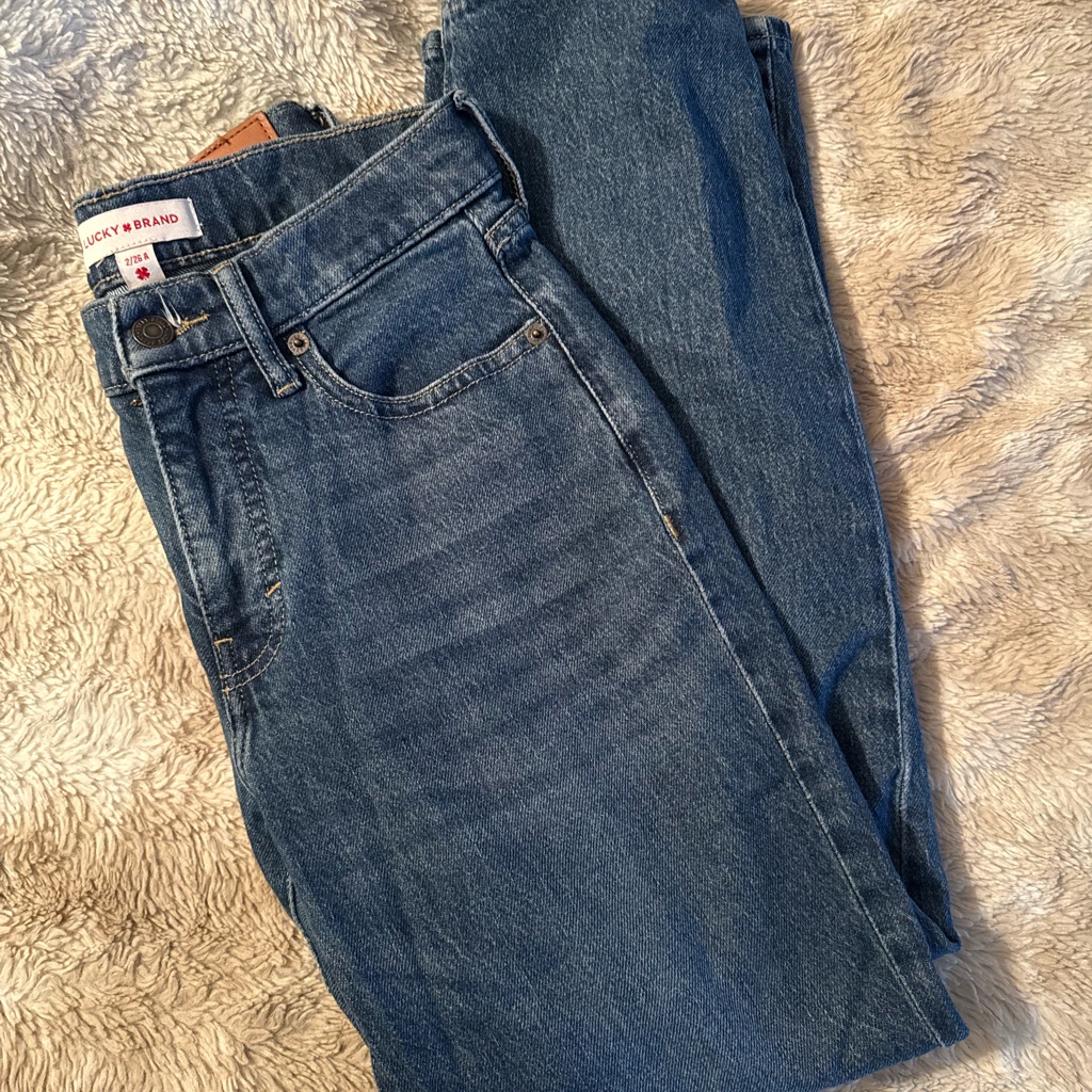 Lucky Brand Straight Leg Denim Jeans Lucky Brand Straight Leg Denim Jeans